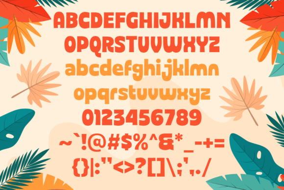 Baby Roar Font PNG with transparent background - Preview 2