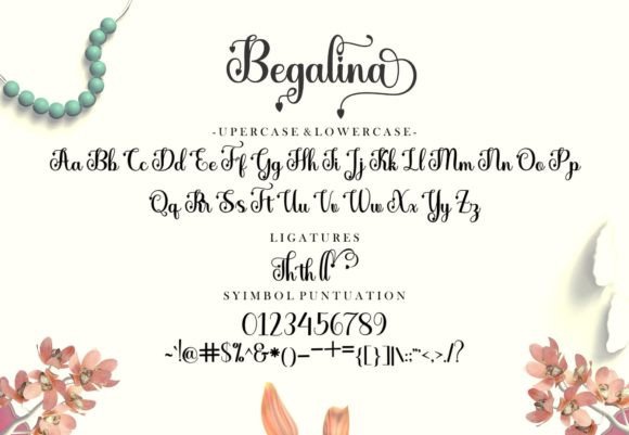Begalina Font - Preview 5