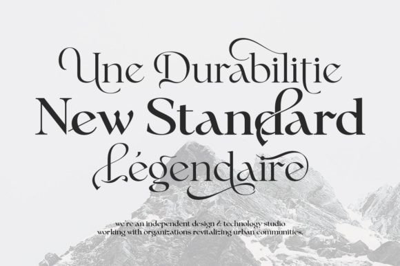 Bellagia Display Font - Preview 4