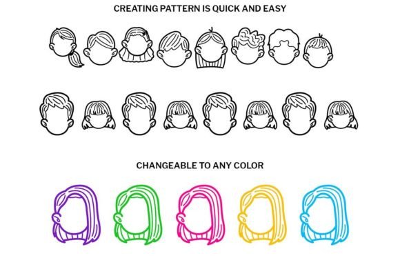 Blank Face Doodle Font - Preview 2
