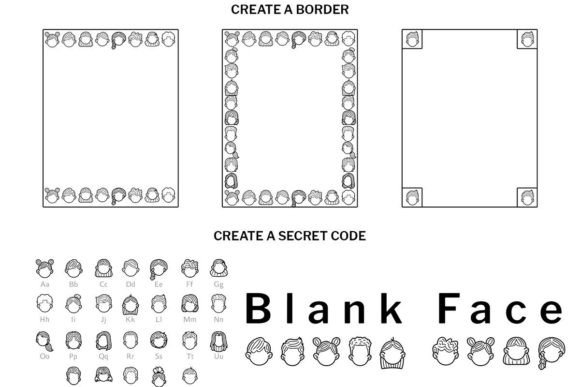 Blank Face Doodle Font - Preview 5