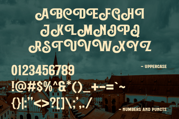 Clovet Font PNG with transparent background - Preview 2