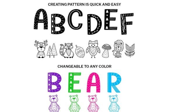 Folk Forest Font - Preview 3