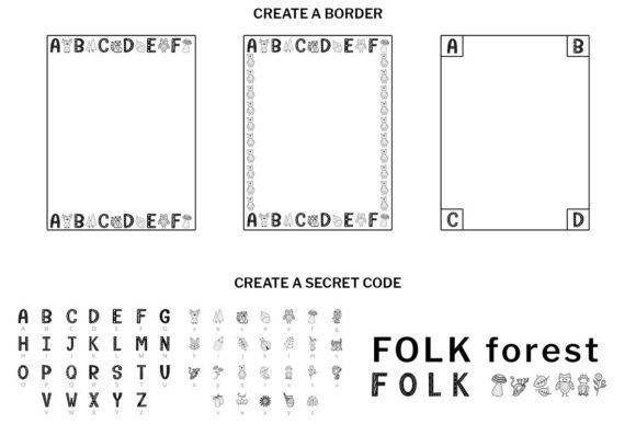 Folk Forest Font - Preview 6