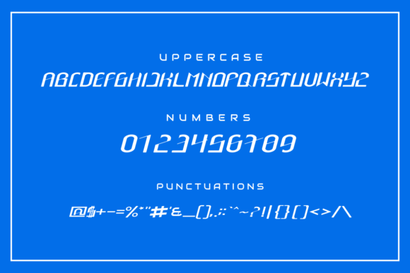 Gearfor Font - Preview 1