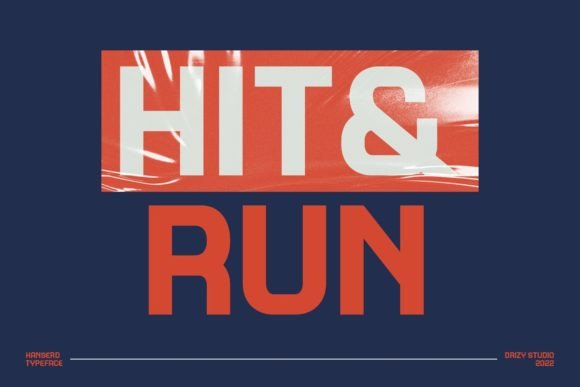 Hanserd Font PNG with transparent background - Preview 1