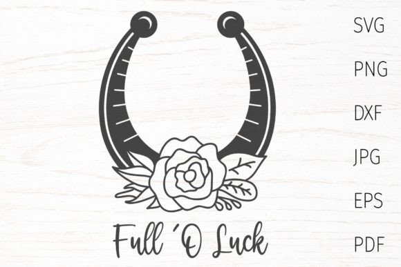 Horseshoe Svg, Lucky, St Patricks Day