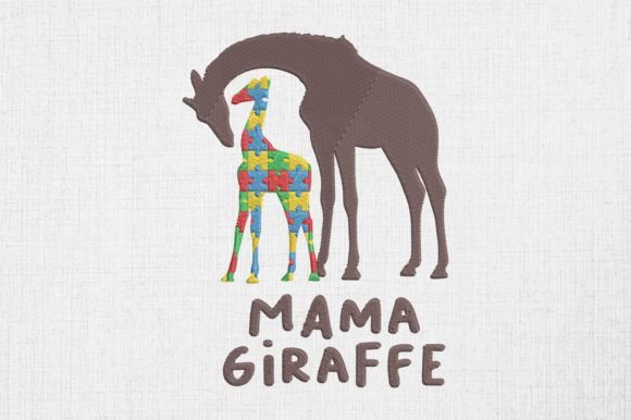 Mama Giraffe Autism Awareness