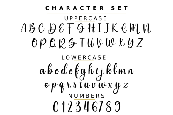 Mandinak Font PNG with transparent background - Preview 3