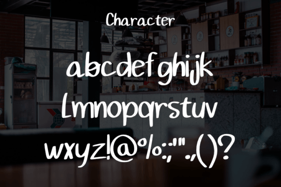 Misqin Font PNG with transparent background - Preview 2