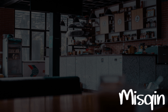 Misqin Font PNG with transparent background - Preview 3