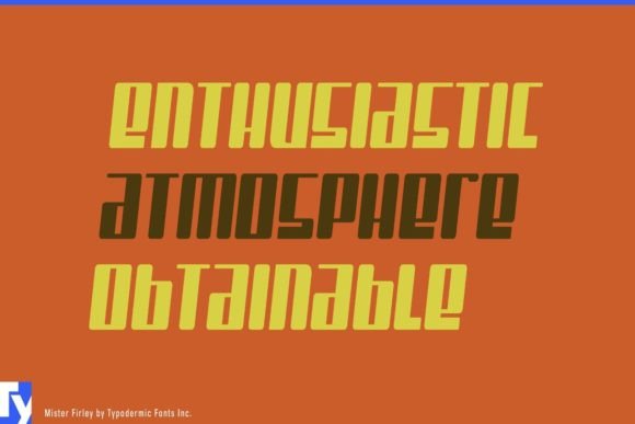 Mister Firley Font PNG with transparent background - Preview 1