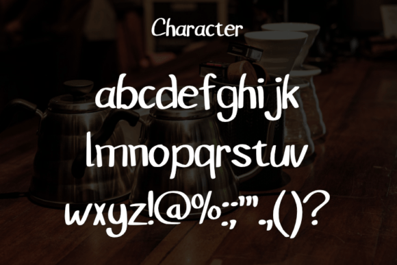 Ngamenterus Font PNG with transparent background - Preview 1