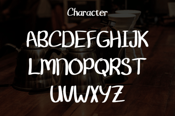 Ngamenterus Font PNG with transparent background - Preview 3