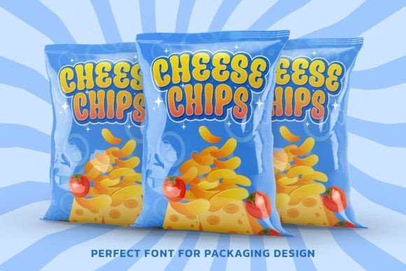 Parade Groovy Font PNG with transparent background - Preview 3