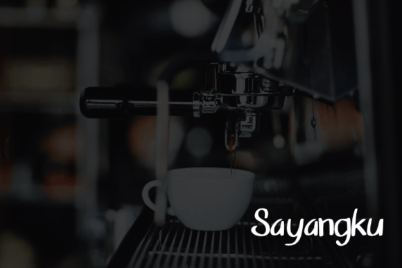 Sayangku Font PNG with transparent background - Preview 3