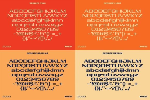 Sequize Font PNG with transparent background - Preview 3