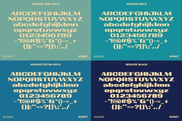 Sequize Font PNG with transparent background - Preview 4