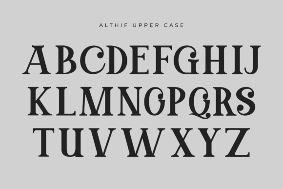 Althif Font - Preview 4