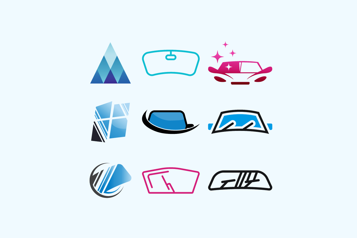Auto Glass Graphic by ROSINIART · Creative Fabrica