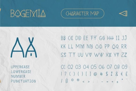 Bogemia Font - Preview 1