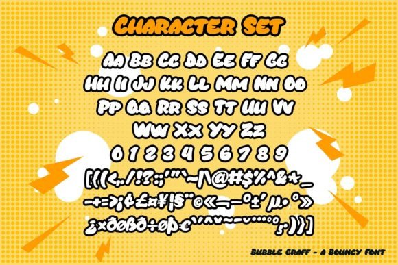 Bubble Graff Font - Preview 1