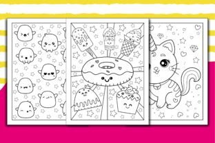 CUTE and KAWAII COLORING BOOK for KIDS Graphic by PRO KDP TEMPLATES ...
