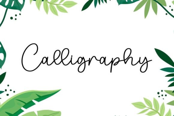 Callisa Font - Preview 3