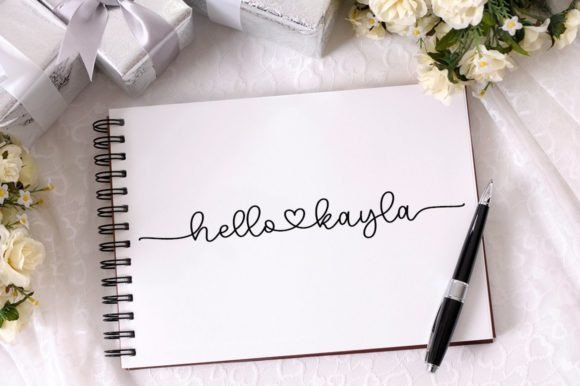 Callisa Font - Preview 4