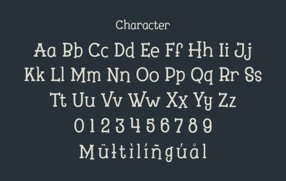 Christmas Lounge Font PNG with transparent background - Preview 3