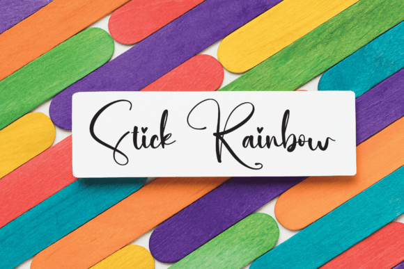 Embroidery Font - Preview 1