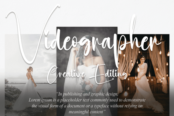 Embroidery Font - Preview 3