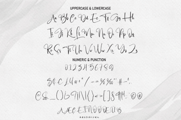 Embroidery Font - Preview 6