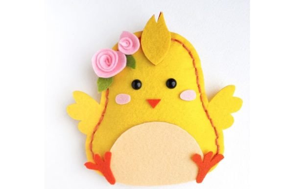 Felt Little Chicken