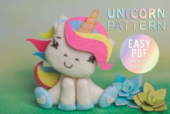Felt Unicorn