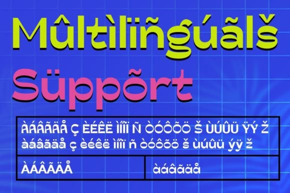 Float Font - Preview 6