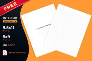 Free Lined Journal - KDP Interior Graphic by medelwardi · Creative Fabrica