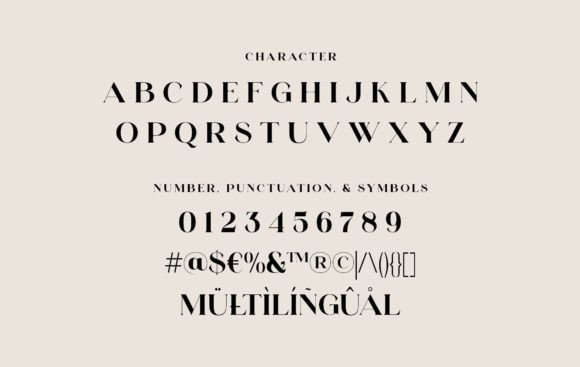 Glaera Elegance Font - Preview 6
