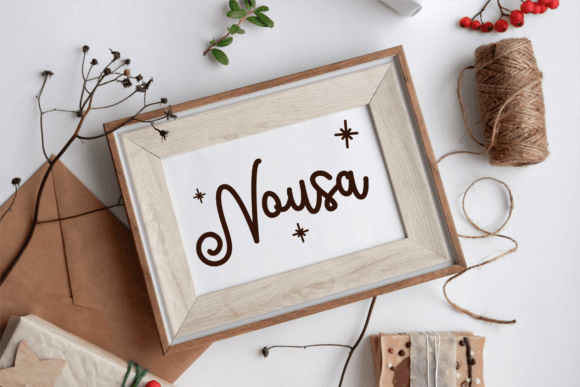 Hesty and Gita Font PNG with transparent background - Preview 4