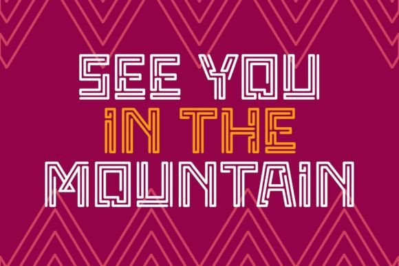 Mornad Font font preview - 2