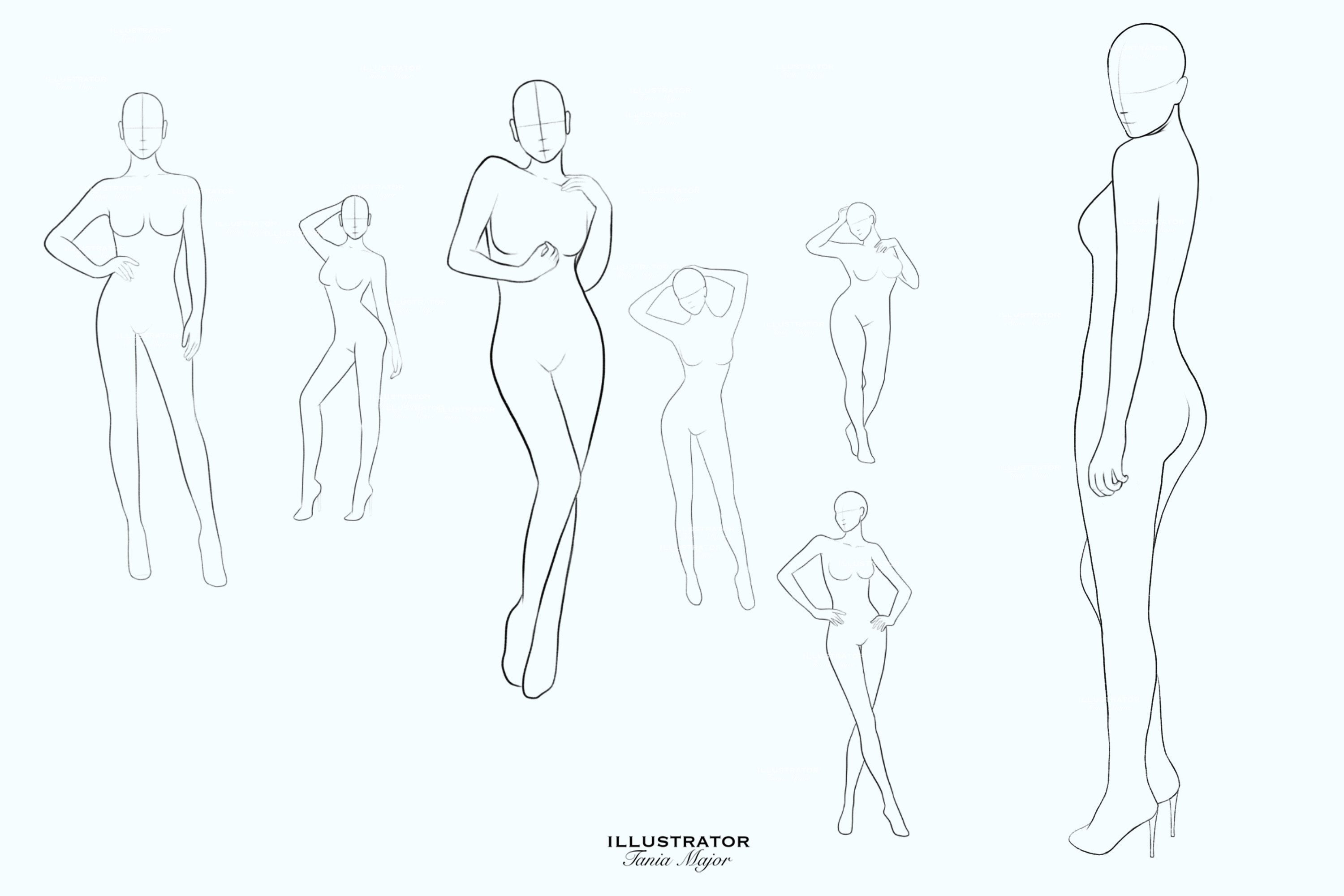 Procreate Pose Stamps - photo 2