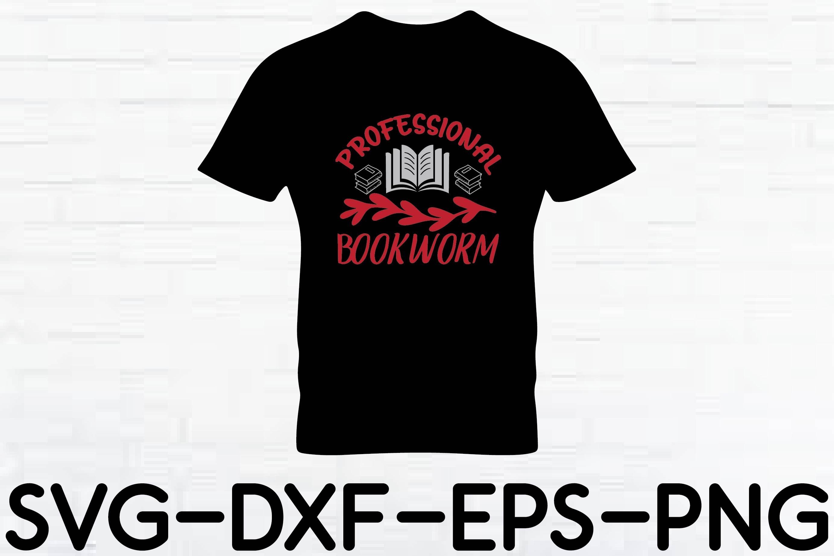 Professional Bookworm SVG Graphic by SVG Shop · Creative Fabrica