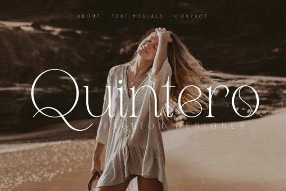 Qefila Font PNG with transparent background - Preview 2