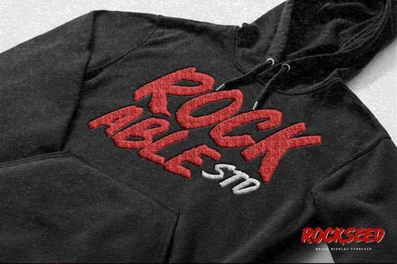 Rockseed Font PNG with transparent background - Preview 1