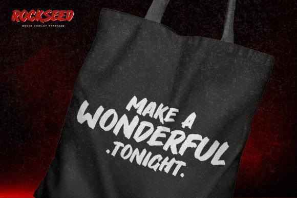 Rockseed Font PNG with transparent background - Preview 2