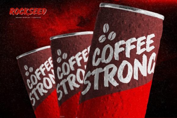 Rockseed Font PNG with transparent background - Preview 3