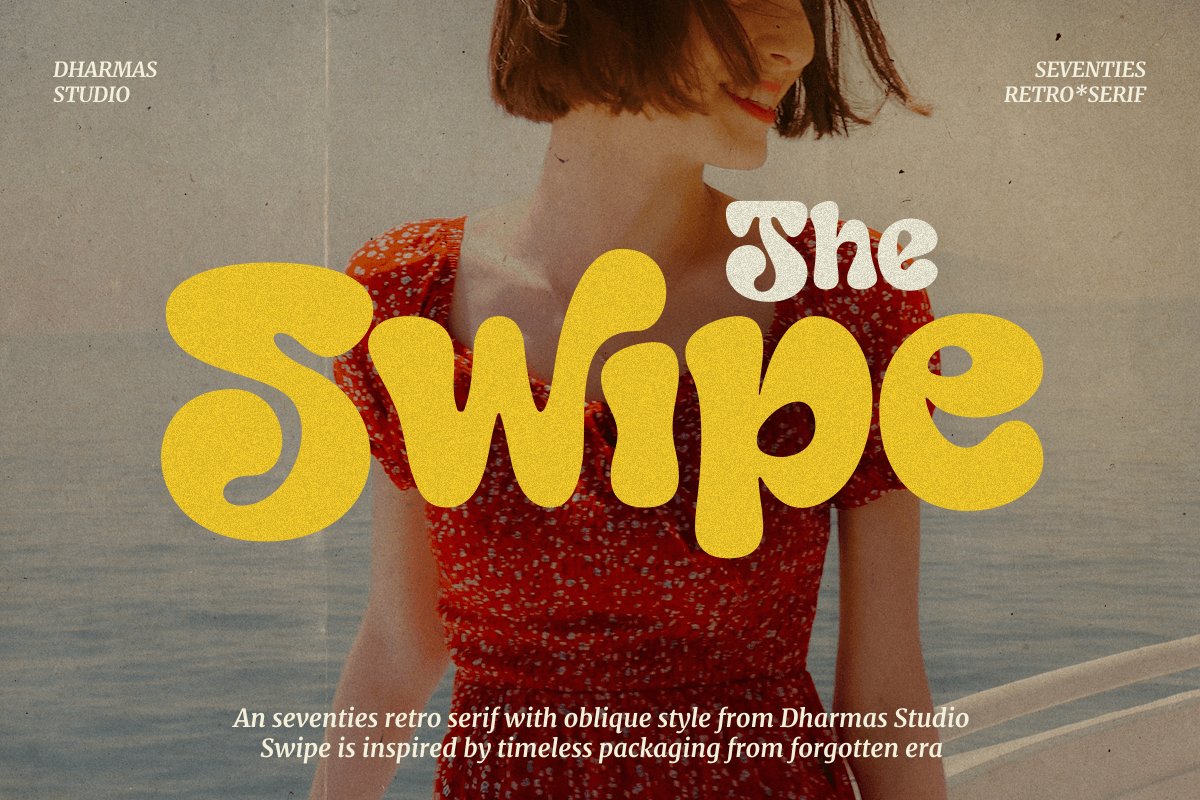 Swipe Font by Dharmas Studio · Creative Fabrica