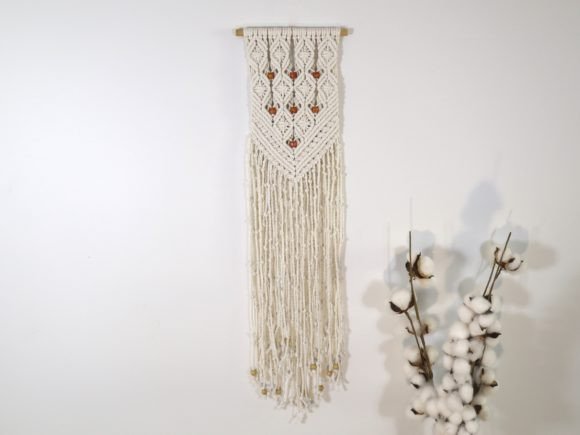 Wall Hanging with Beads
