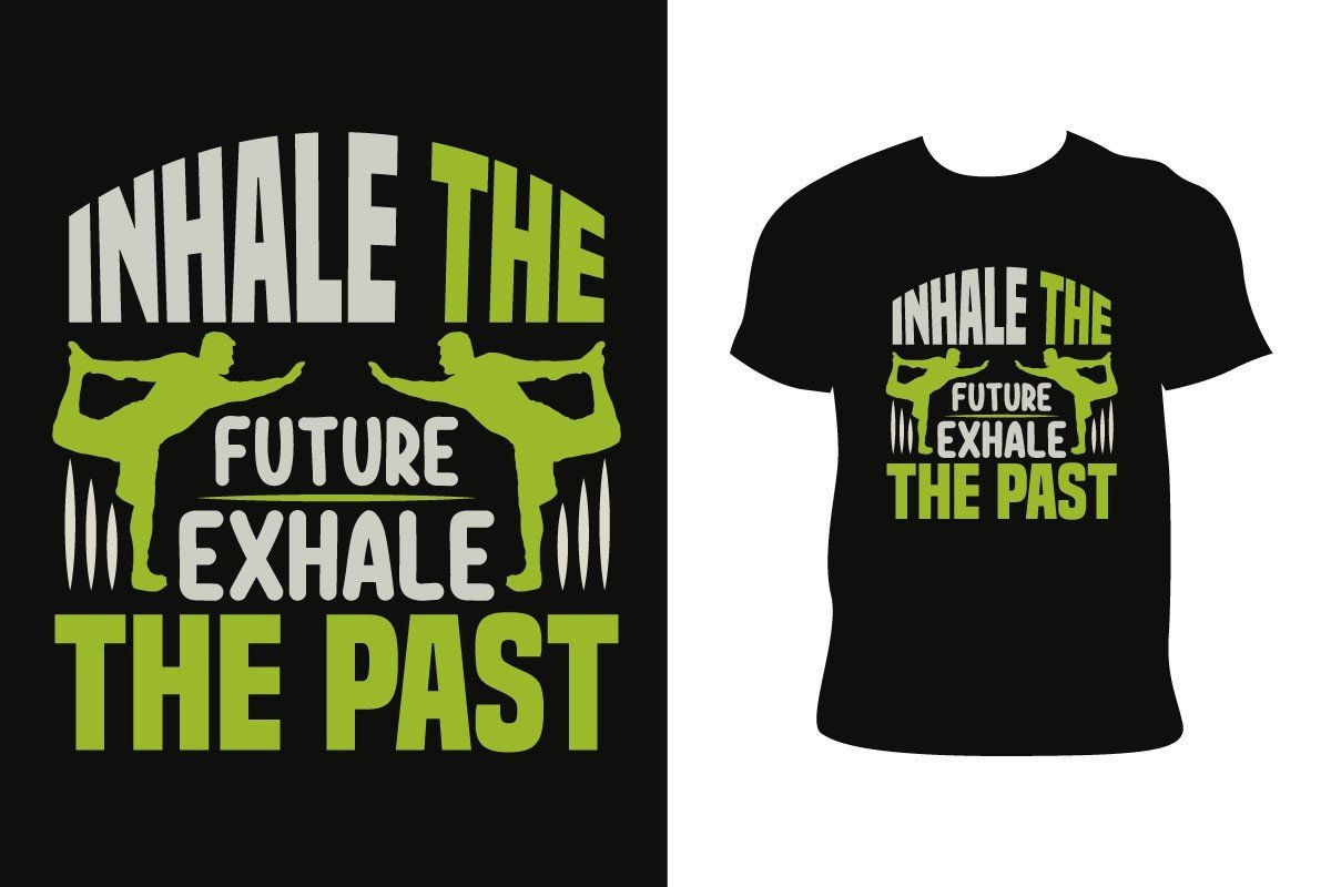 Yoga T-shirt Design Graphic by NeonPixert · Creative Fabrica