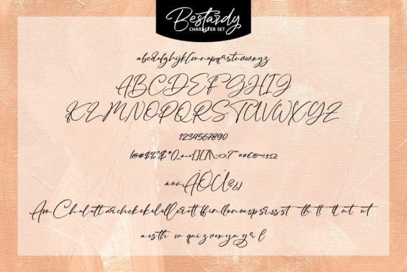 Bestardy Font - Preview 4